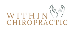 Within Chiropractic logo with text and an illustration of two cupped hands.